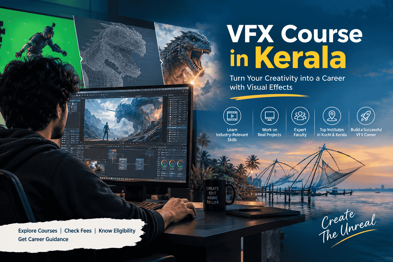 VFX Course in Kerala - Reliance Animation and vfx Institute cochin